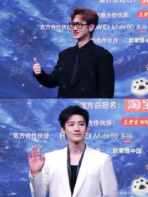 被两张帅脸震撼的2分钟，双担狂喜 @汪苏泷