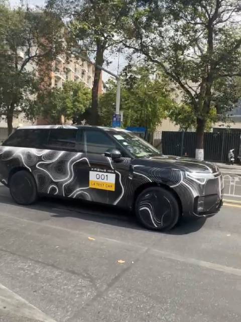 小鹏GX路测曝光，搭载4颗图灵芯片算力达3000TOPS