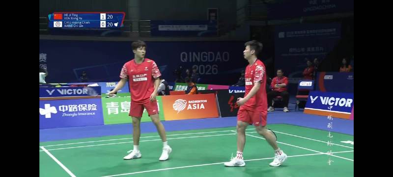 中国男团3比1胜中国台北晋级亚洲羽毛球团体锦标赛四强