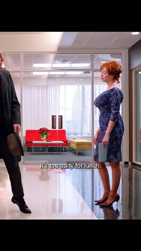 我看广告狂人就是为了看她 dat个