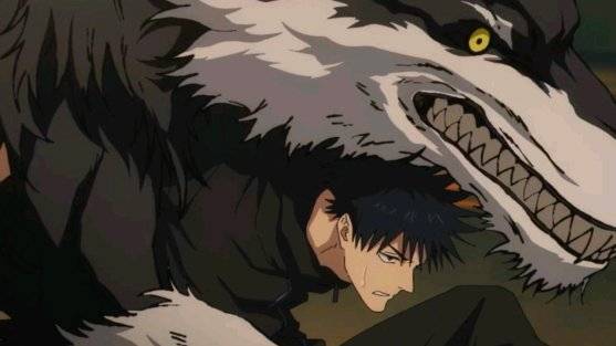 熊猫 太可爱了 被狗狗压着的伏黑惠也好帅啊