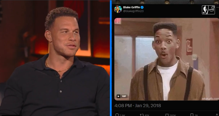 格里芬谈被快船交易：收到消息时我正在和孩子玩蹦床游戏