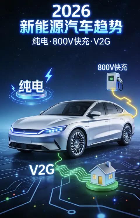 2026买车别踩坑!新能源变天，这5个趋势直接决定你买对还是买贵
