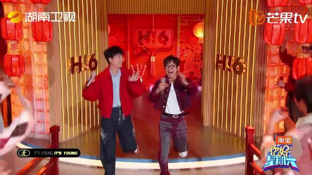 何炅带队好六街新春联欢会，真假歌声武艺闹新春