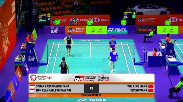 2023年泰国羽毛球公开赛1/4决赛（优酷解说）
