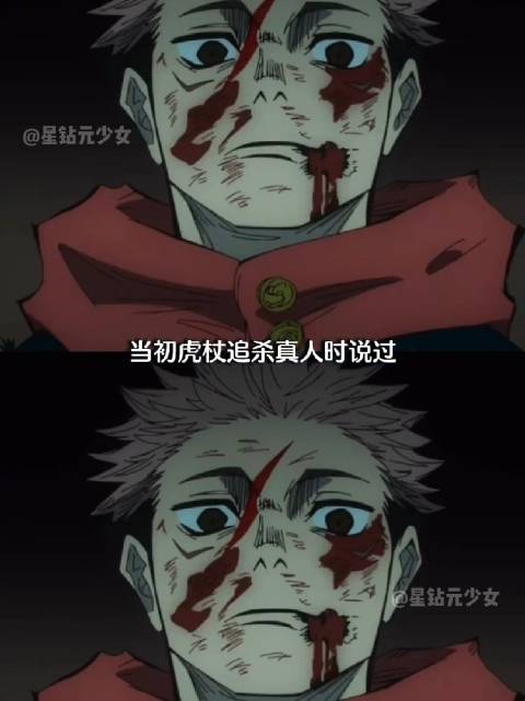 时隔68年，虎杖再遇真人 虎杖悠仁 二次元