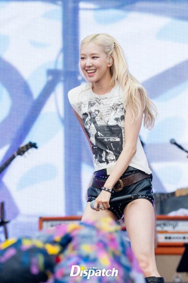 权志龙和ROSÉ惊喜现身psy鸟叔演唱会