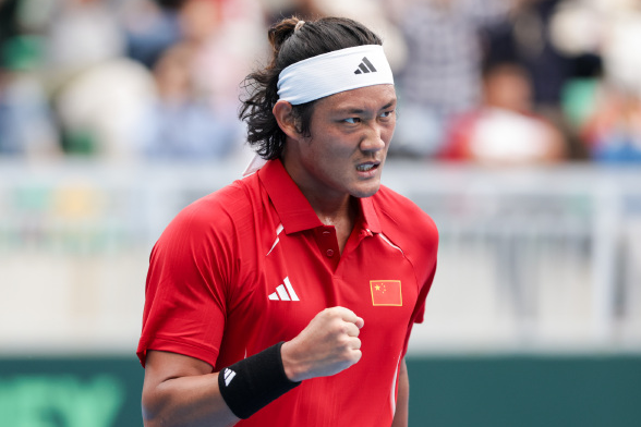 戴杯：张之臻2-0博尔热斯，中国3-1葡萄牙晋级世界一组