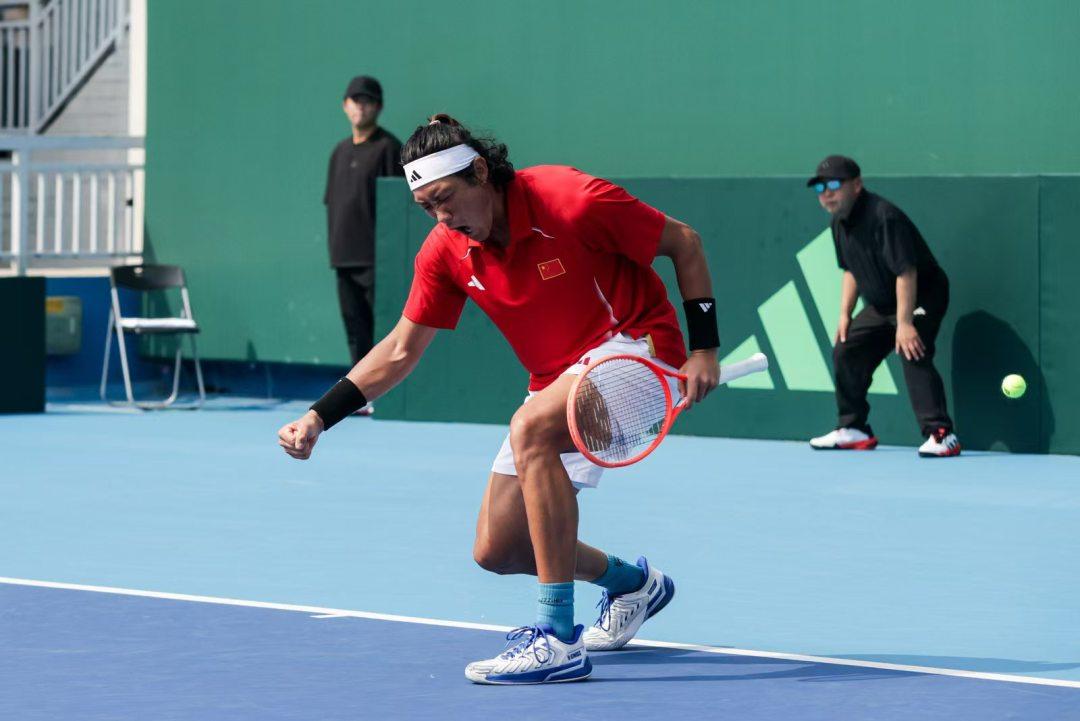 「戴维斯杯」张之臻独取两分!中国队成功晋级戴维斯杯世界Ⅰ组