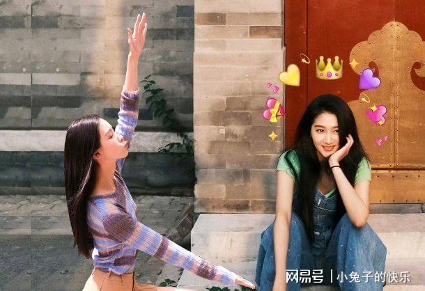 关晓彤晒陈都灵送的蛋糕，友谊升温