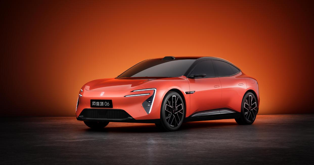 阿维塔06预售21.59万起,华为乾崑智驾加持,预计4月份正式上市