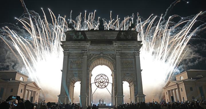 新华图讯丨米兰-科尔蒂纳冬奥会主火炬点燃