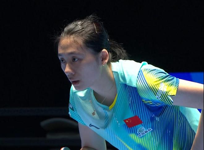 一场3-1！陈熠苦战4局，打败早田希娜，杀进乒乓球亚洲杯女单8强