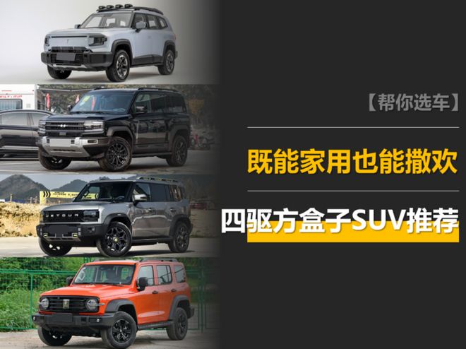 既能家用也能撒欢，热门四驱方盒子SUV推荐