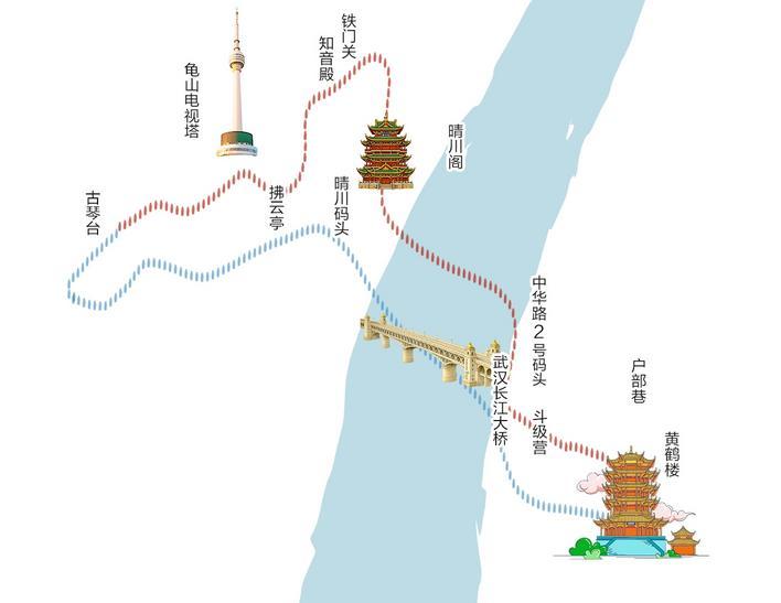 武汉发布“江汉揽胜”主题游线