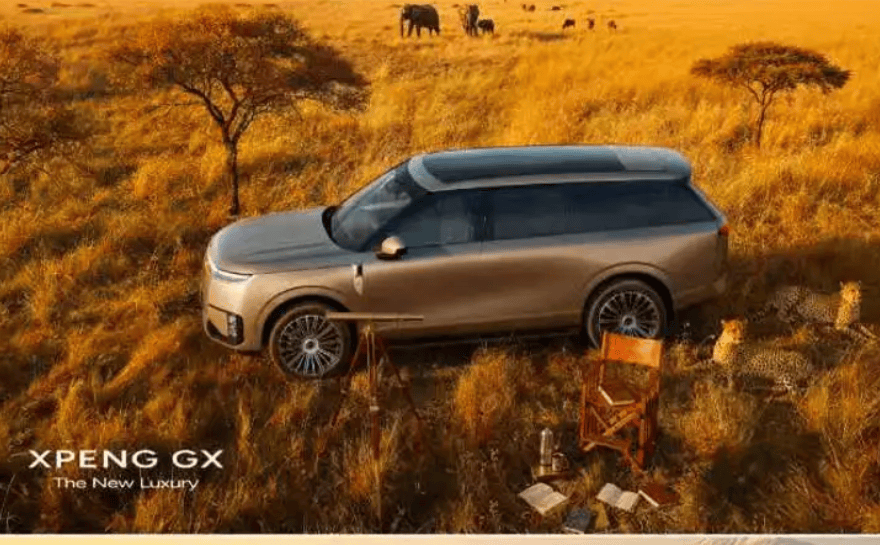 小鹏放出旗舰大六座GX官图:用“X”基因把舒适塞进三排