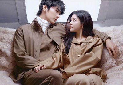 热播剧《狙击蝴蝶》主演陈妍希与周柯宇携手《红秀GRAZIA》开年刊封面