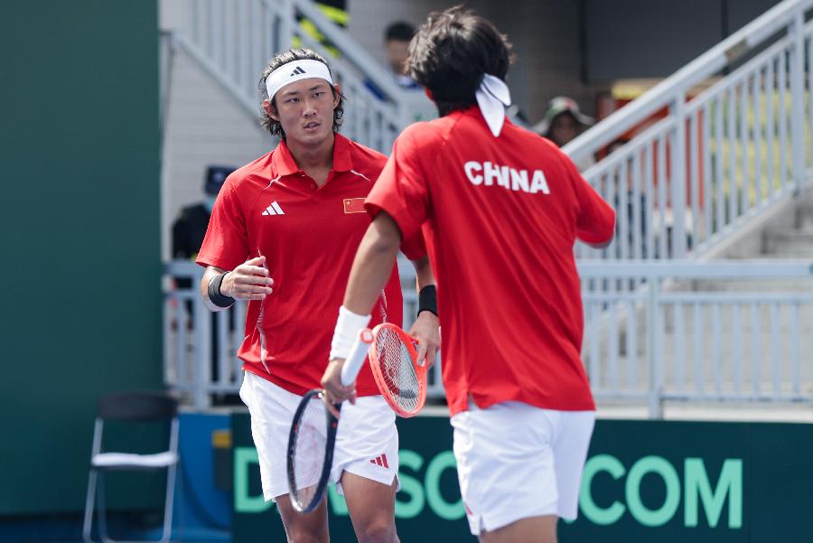 张之臻拿下2分，戴维斯杯中国队主场3∶1击败葡萄牙队