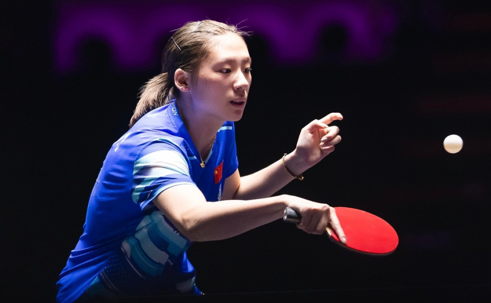 陈熠火力全开，击败早田希娜强势晋级八强，没有再让王励勤失望