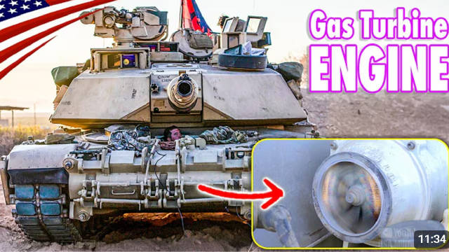 美军M1A2坦克发动机启动及AGT1500燃气涡轮维护实录