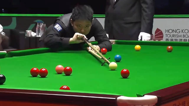 张安达91分精彩单杆，斯诺克大奖赛决赛2-2平