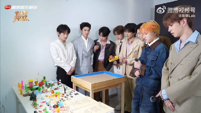 十个勤天微博之夜搭建后陡门微缩景观