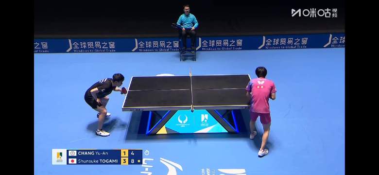 户上隼辅4比1胜张佑安获海口亚洲杯男单铜牌