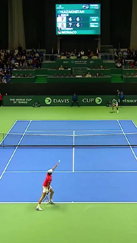 瓦舍罗单打独取2分助摩纳哥3-1胜哈萨克斯坦晋级戴维斯杯世界一组