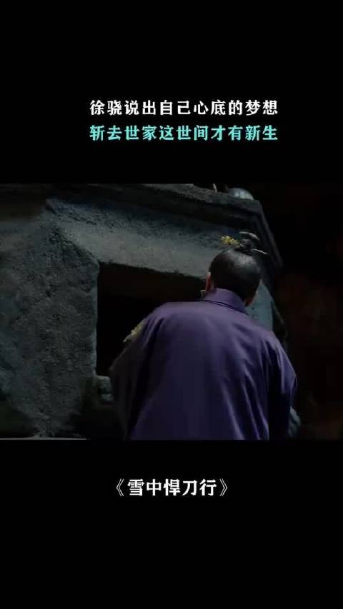 徐骁吐露心底梦想，斩世家谋新生