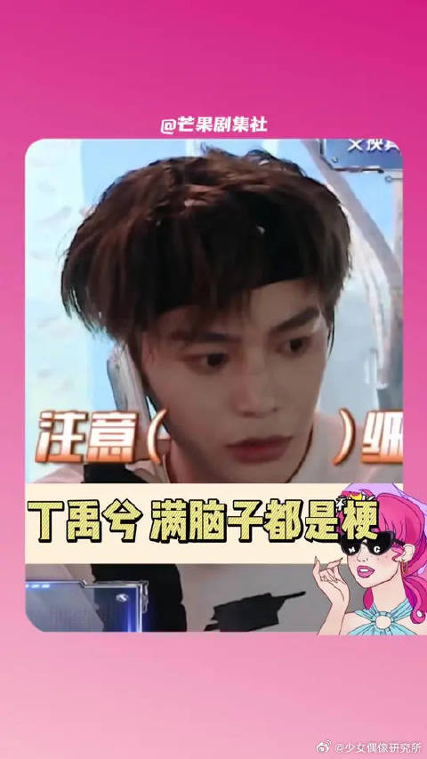 丁禹兮回应网友调侃自称有梗