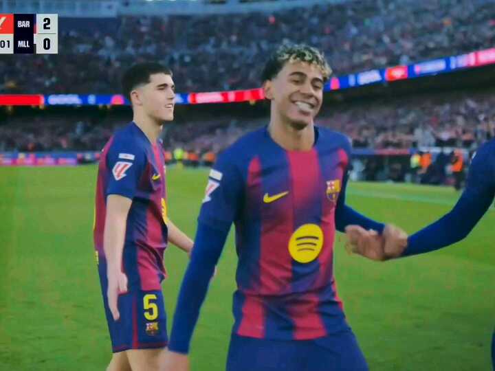 亚马尔世界波，巴萨3-0马洛卡！