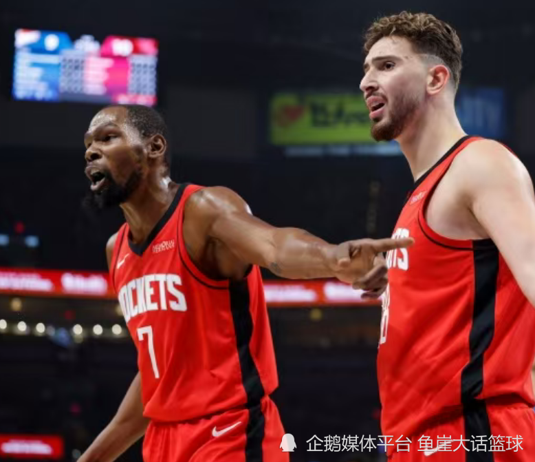 火箭险胜雷霆！杜兰特20+4创纪录，申京17+12+11首发第一，探花16+6犯错