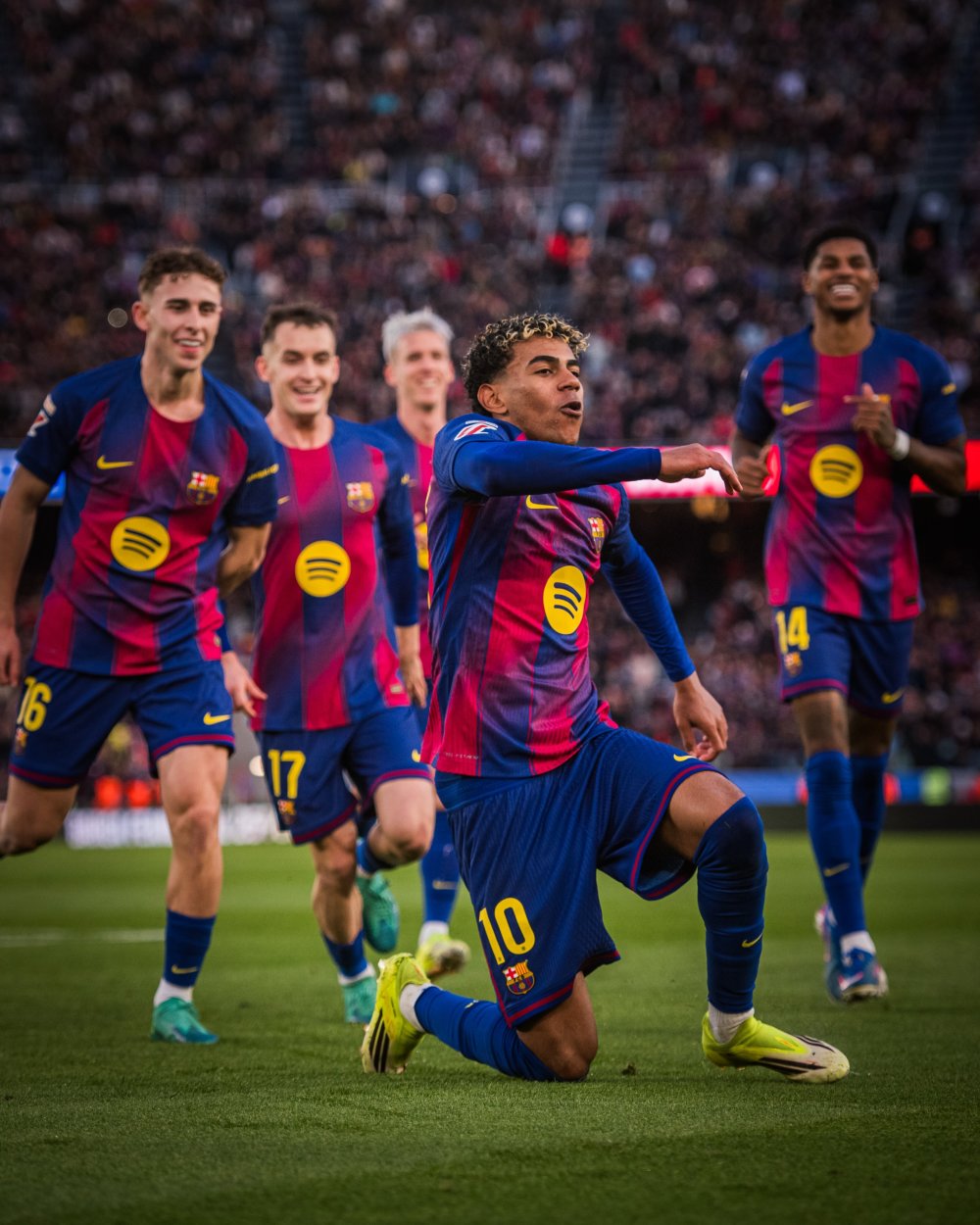 亚马尔战马略卡表现：世界波破门连续5场进球，错失空门良机