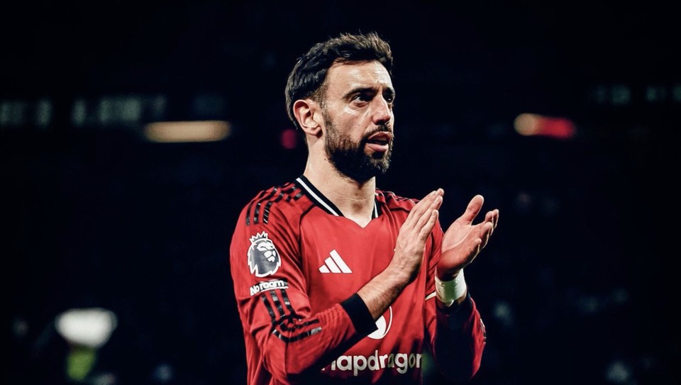 曼联官方：B费当选与热刺一役队内最佳球员