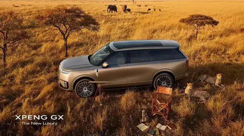小鹏GX官图发布：5.26米大型智能SUV亮相，纯视觉智驾+增程/纯电双动力