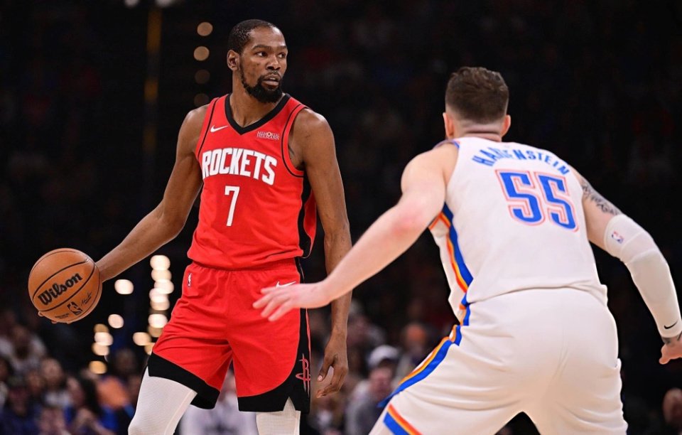 火箭112-106险胜雷霆，贾巴里22+10，谁是最大功臣？数据不会说谎！