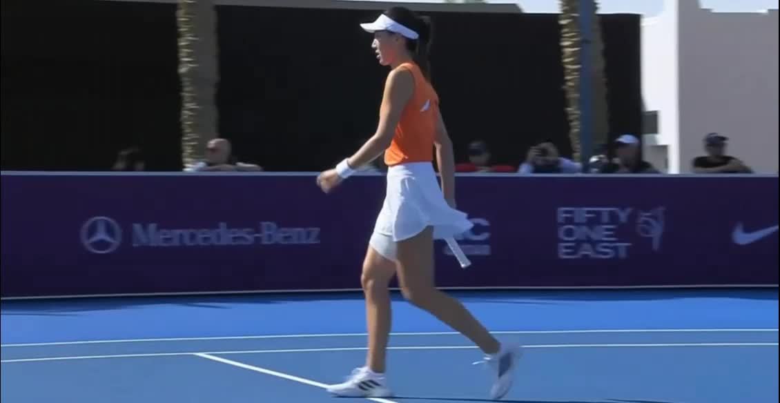 王欣瑜第一局就实现破发，今天状态真好啊