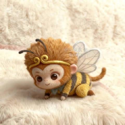 小猴蜂来救师父了（我的画动起来系列）