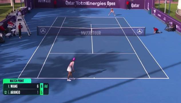 王欣瑜多哈站首轮横扫阿朗戈，将战澳网冠军莱巴金娜