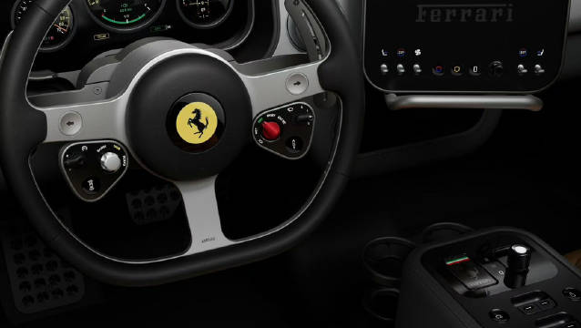 法拉利首款纯电车LUCE的短视频，如果苹果来造车，估计就是这个样子吧