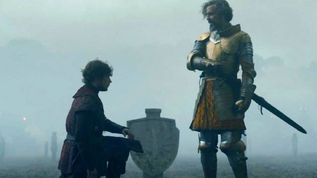 权游与骑士名场面联动，詹姆册封布蕾妮再现七神誓言