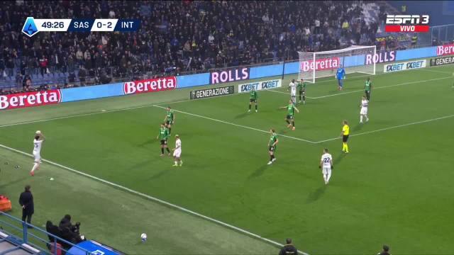 国际米兰5-0客胜萨索洛，劳塔罗破门赛季18球4助