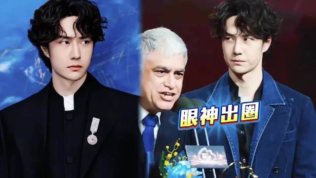 王一博刀人眼神出圈！外媒称赞神级救场，微博之夜差点丢人丢国外