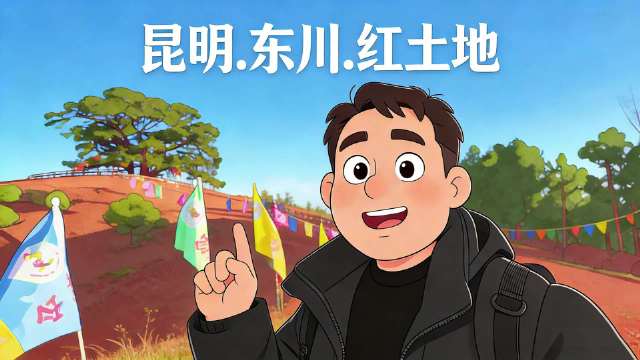 昆明东川红土地景区自驾游攻略，锦绣园老龙树落霞沟宛尽显自然奇观