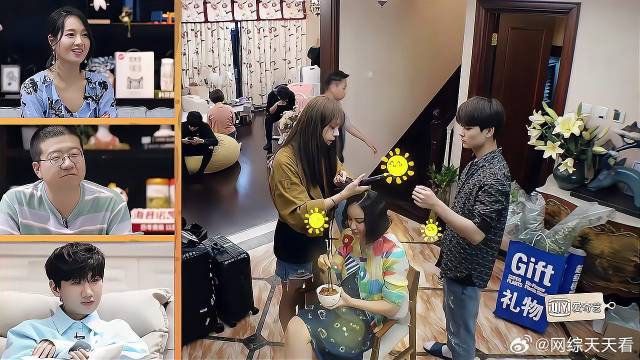 袁弘太爱张歆艺了，怕她化妆饿着，直接亲自投喂！