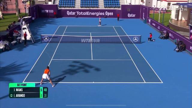 王欣瑜首盘6比1速胜对手