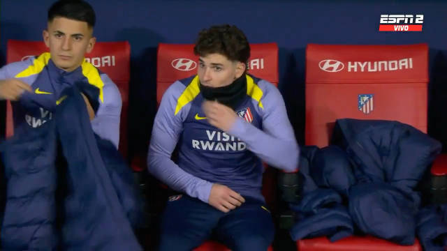 马竞半场0-1贝蒂斯，西蒙尼换下阿尔瓦雷斯、阿尔马达