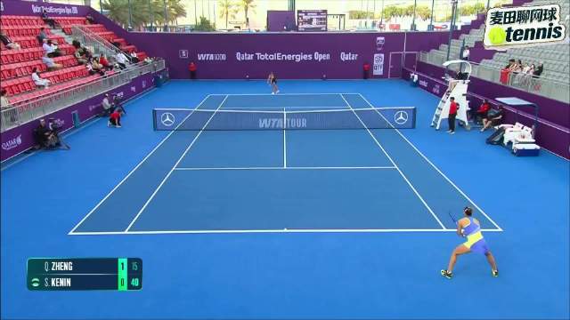 郑钦文状态恢复不佳，底线稳定但运气不佳，需找回比赛节奏