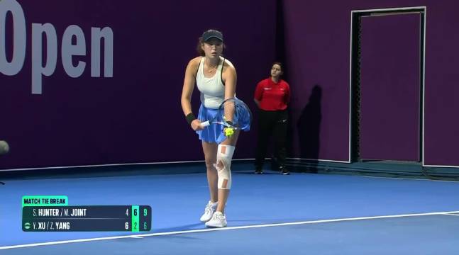 徐一璠杨钊煊多哈站女双首轮惜败，抢十遭逆转