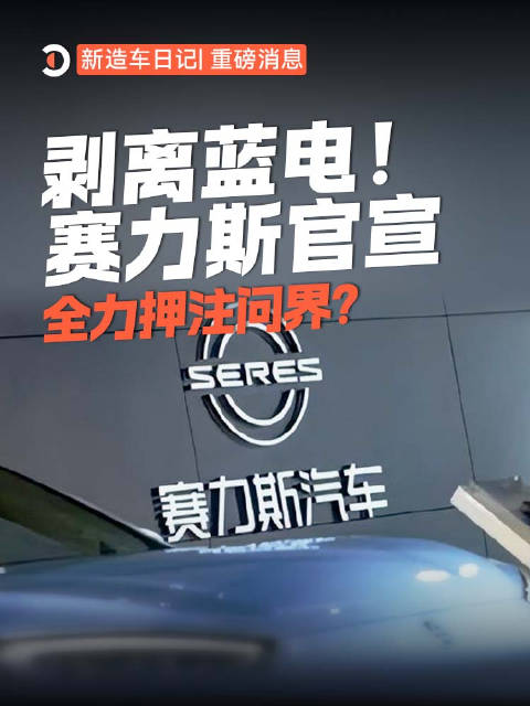 赛力斯剥离蓝电汽车资产，与重庆沙坪坝区设立新公司